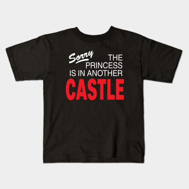 Another Castle Kids T-Shirt by jonah block